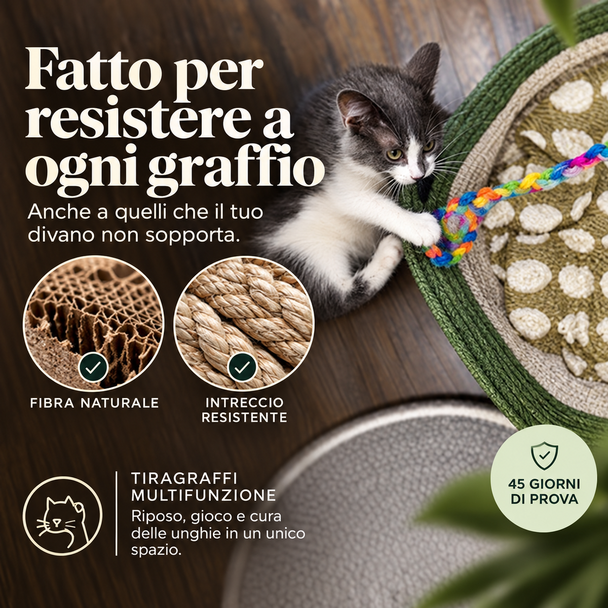 Fatto per resistere a ogni graffio